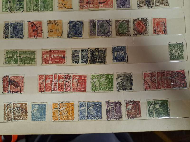Scandanavia starter lot with catalogue - final reduced price