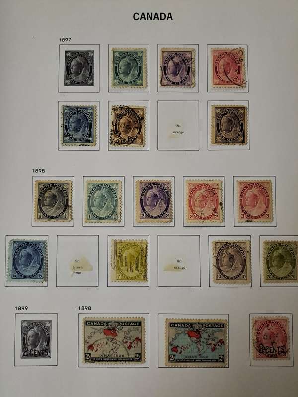 Canada Pre-printed album - Reduced price