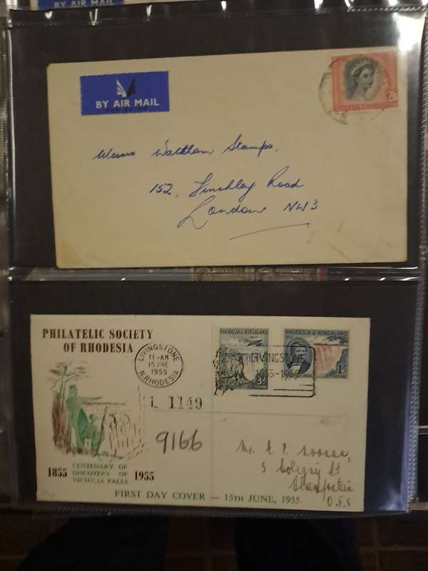 Rhodesias - FDC