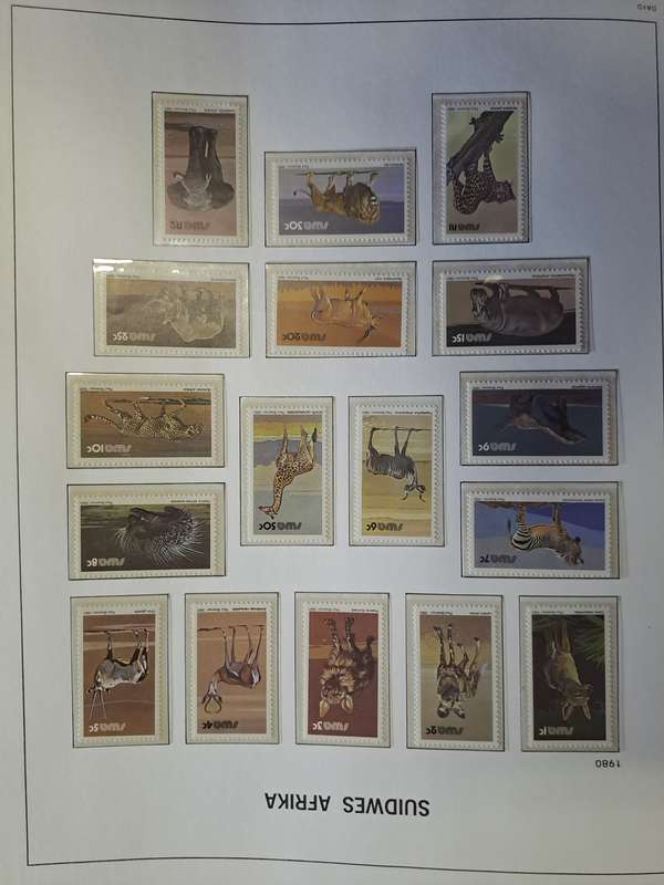 South West Africa - Complete sets - No 304-553