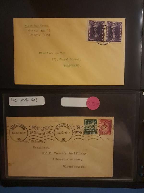 UNION : FDC Collection - Reduced price