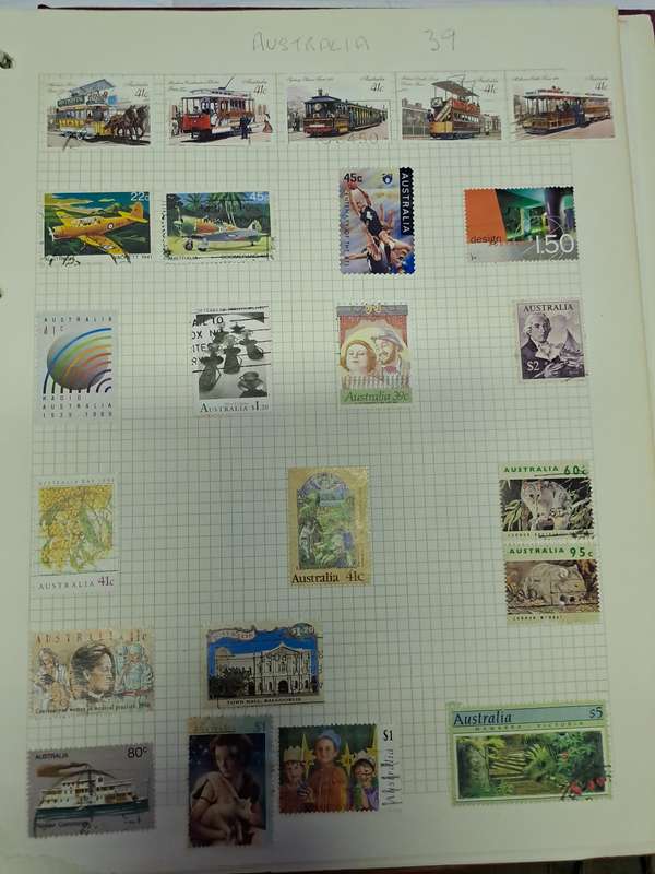 Australia pre-printed album - Reduced price