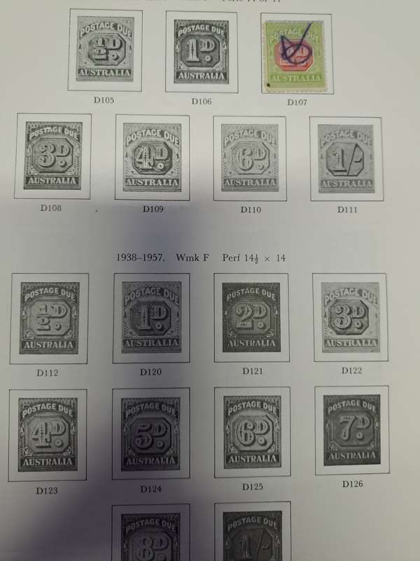 Australia pre-printed album - Reduced price