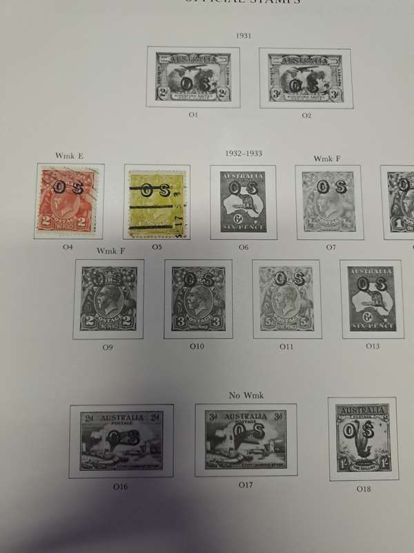 Australia pre-printed album - Reduced price