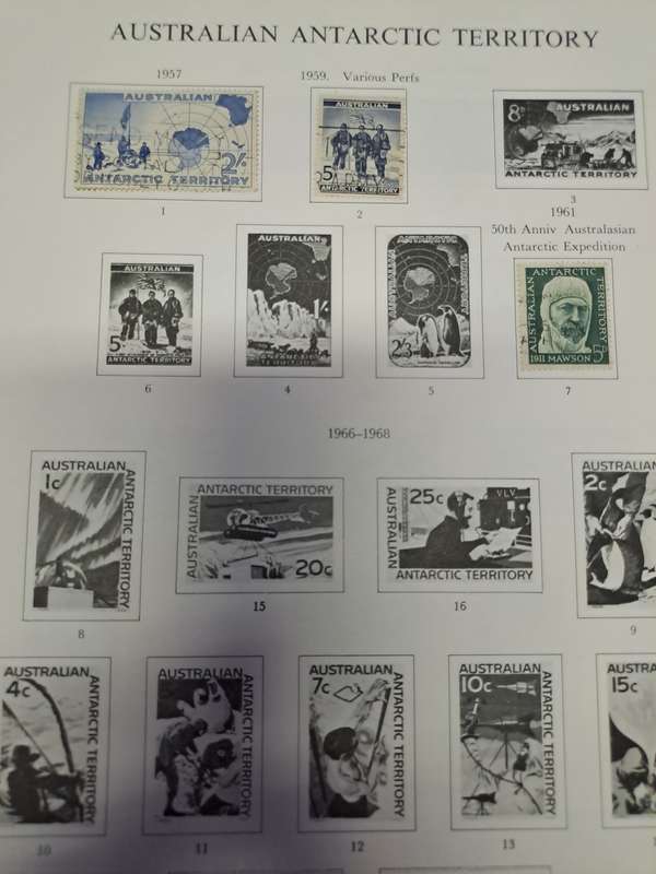 Australia pre-printed album - Reduced price