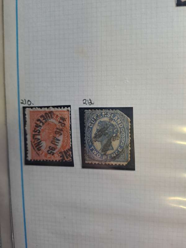 Queensland stamps - 34 - Final Reduced price