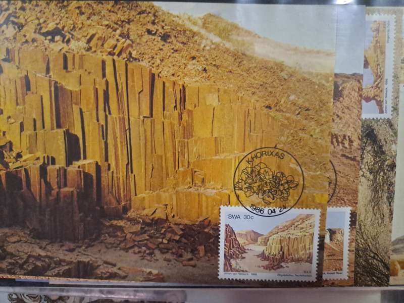SWA + Namibia - FDC and date stamp cards