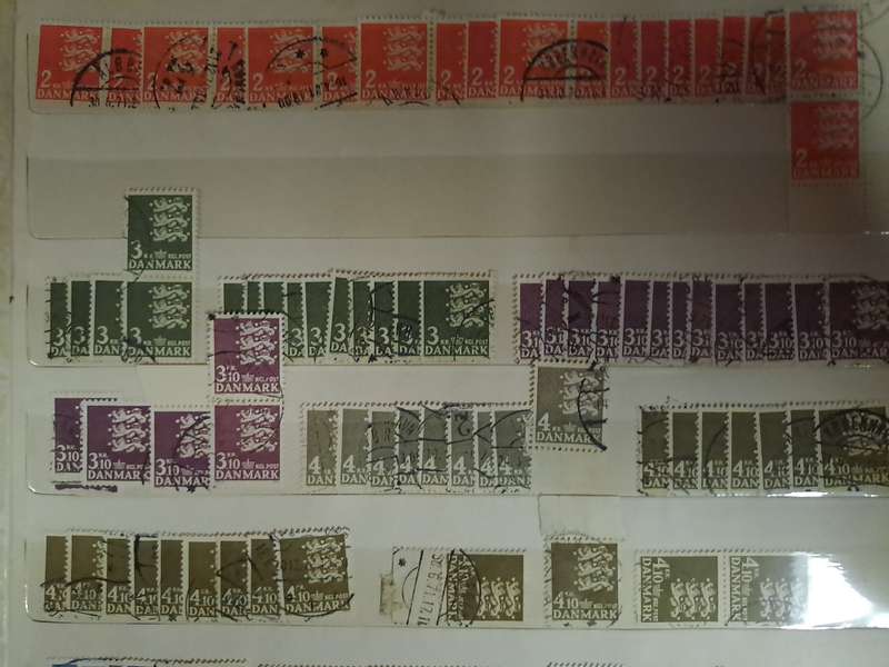Scandanavia starter lot with catalogue - final reduced price