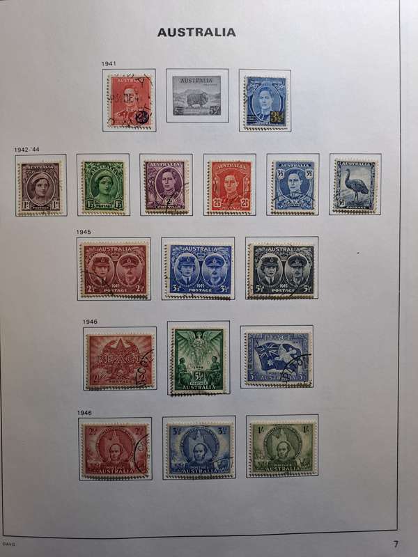 Australia preprinted album - Final Reduced price