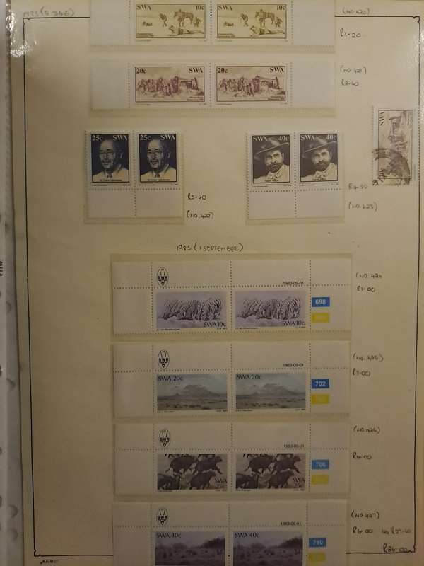 South West Africa - Between  No 403 - 493