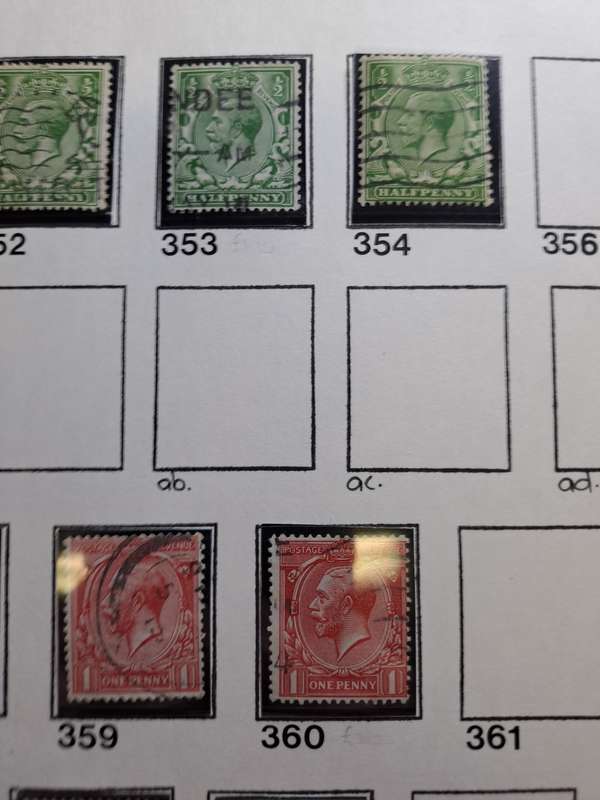 GB - KG V - 45 items - Reduced price