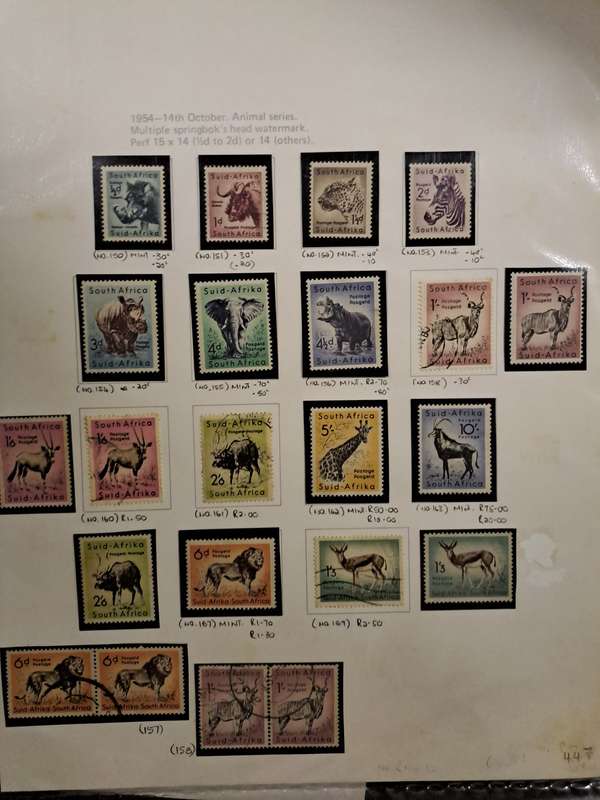 Union Collection : 1952 - 1961 - Reduced price
