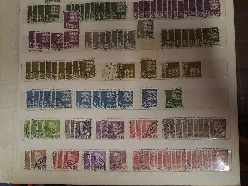 Scandanavia starter lot with catalogue - final reduced price