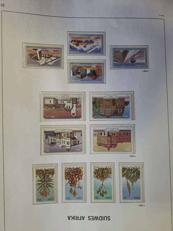South West Africa - Complete sets - No 304-553