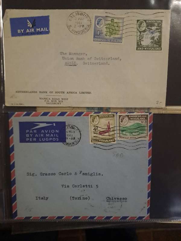 Rhodesias - FDC