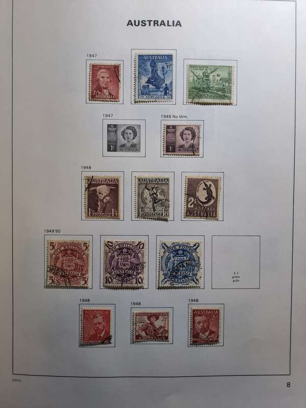 Australia preprinted album - Final Reduced price