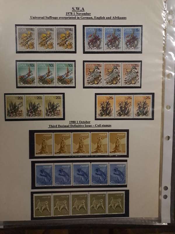 South West Africa - No 269-357