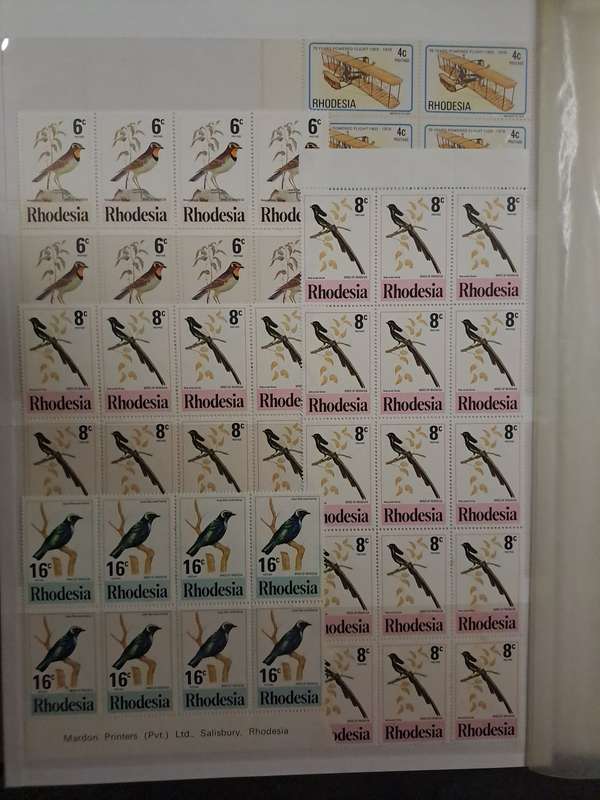 Rhodesia - Control Blocks - Reduced price