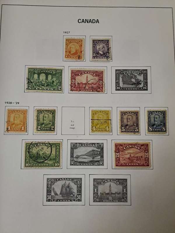 Canada Pre-printed album - Reduced price