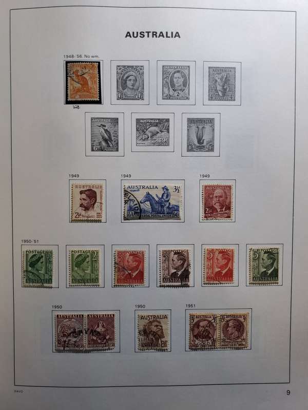 Australia preprinted album - Final Reduced price