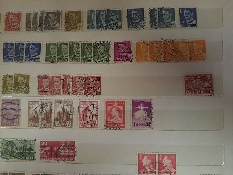 Scandanavia starter lot with catalogue - final reduced price