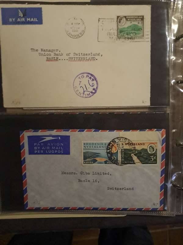 Rhodesias - FDC