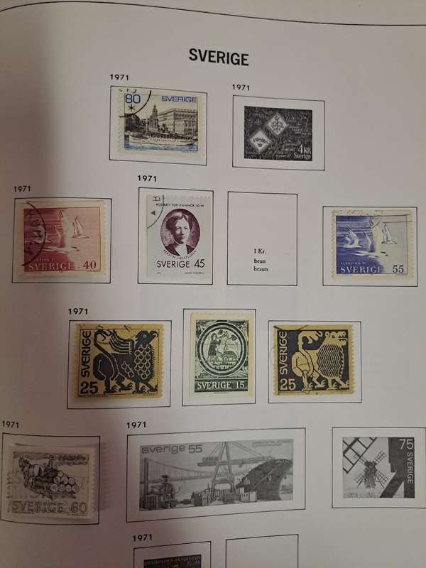 Sweden pre-printed + Catalogue