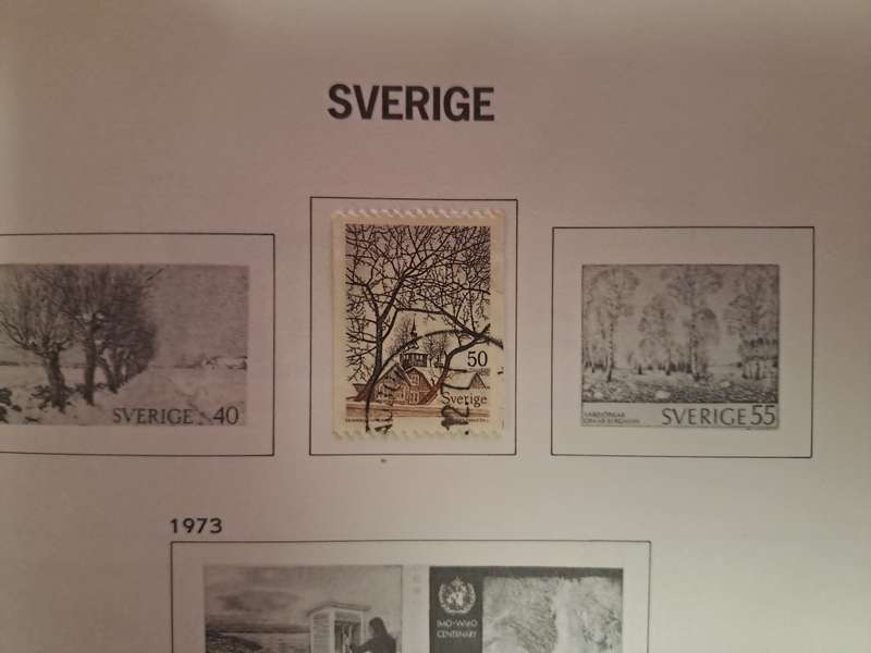 Sweden pre-printed + Catalogue
