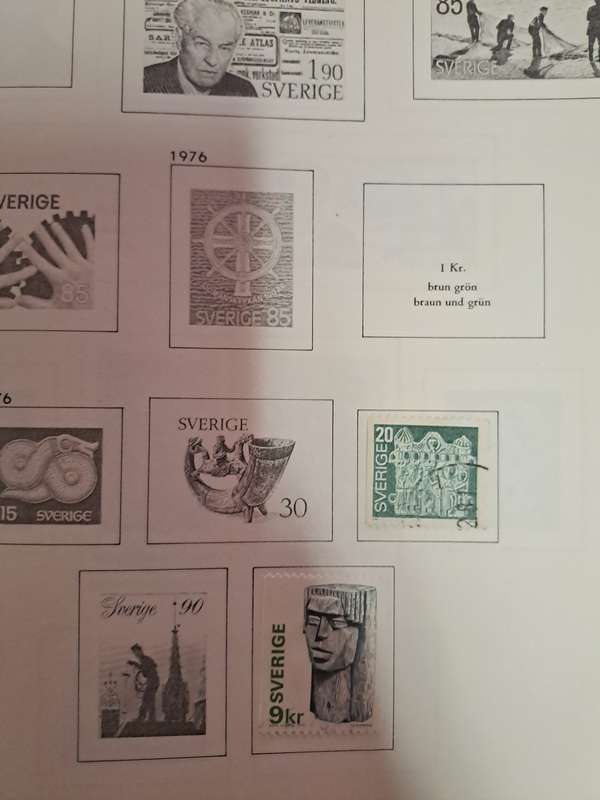 Sweden pre-printed + Catalogue