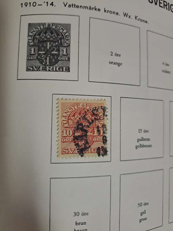 Sweden pre-printed + Catalogue