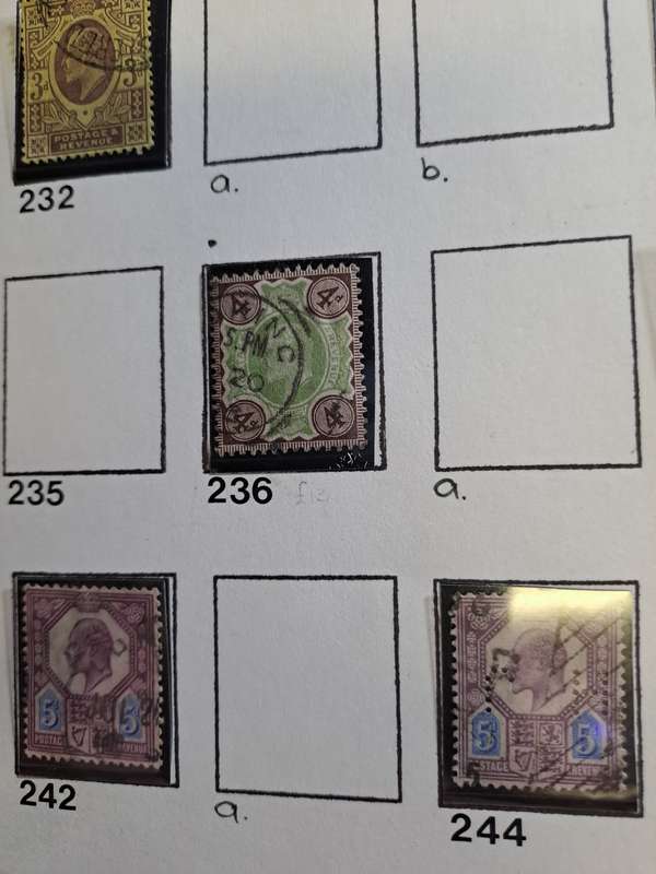 KE VII - GB - 60 items - Reduced price