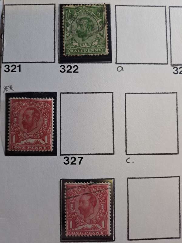 GB - KG V - 18 stamps - Reduced price