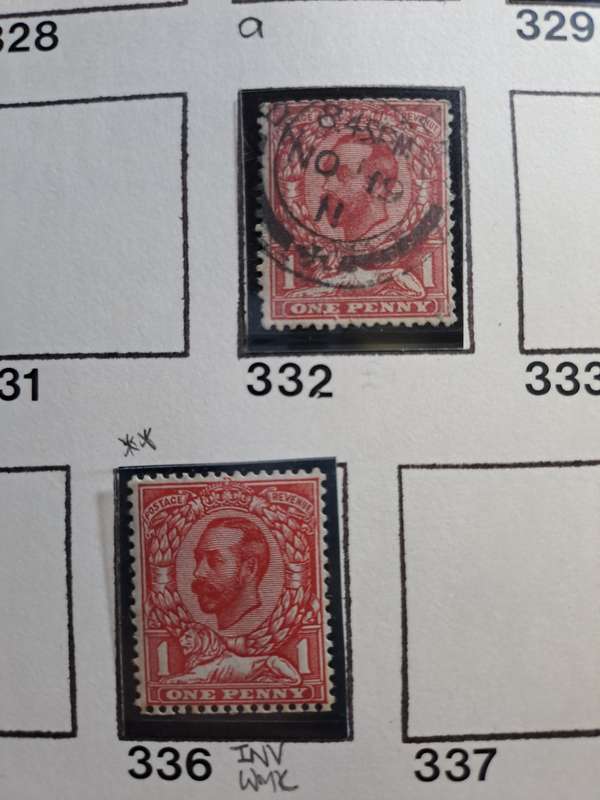 GB - KG V - 18 stamps - Reduced price