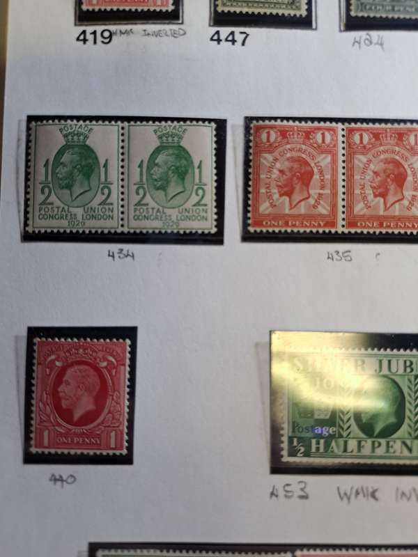 GB - KG V - 30 stamps - Reduced price