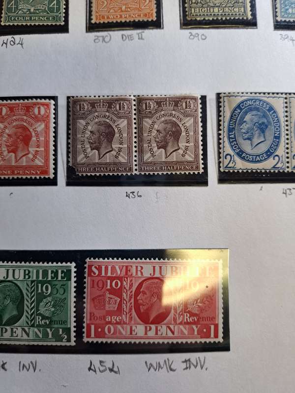 GB - KG V - 30 stamps - Reduced price