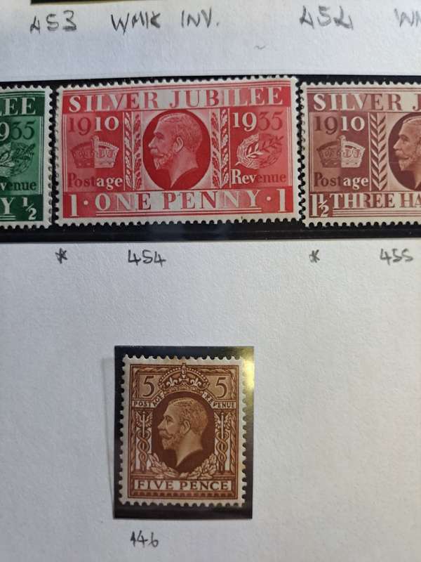 GB - KG V - 30 stamps - Reduced price
