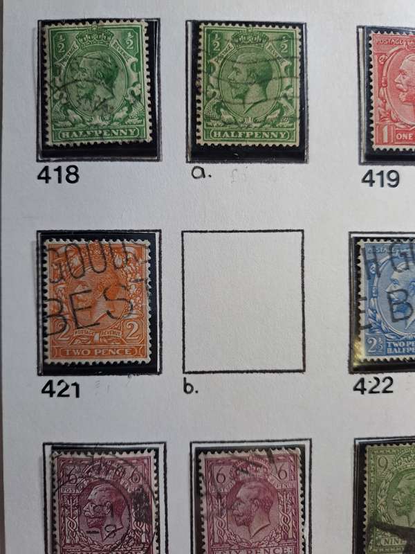 GB - KG V - 25 Stamps - Reduced price