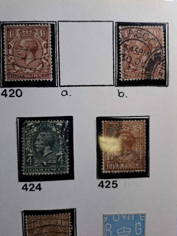 GB - KG V - 25 Stamps - Reduced price