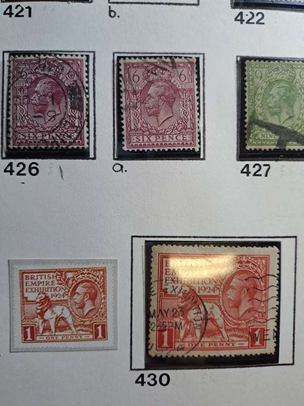 GB - KG V - 25 Stamps - Reduced price