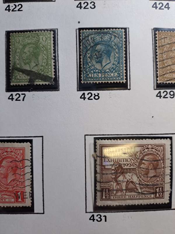 GB - KG V - 25 Stamps - Reduced price