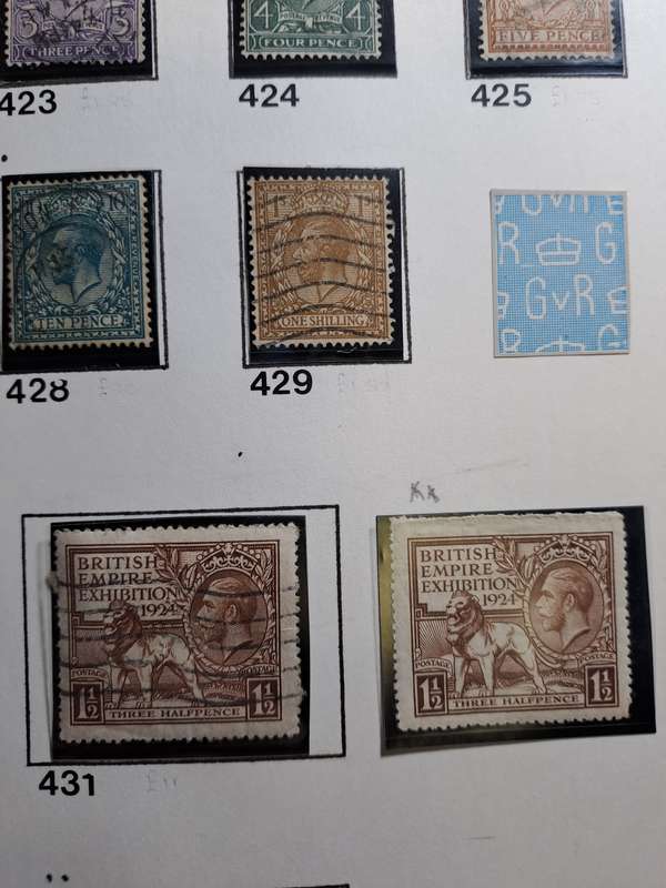 GB - KG V - 25 Stamps - Reduced price