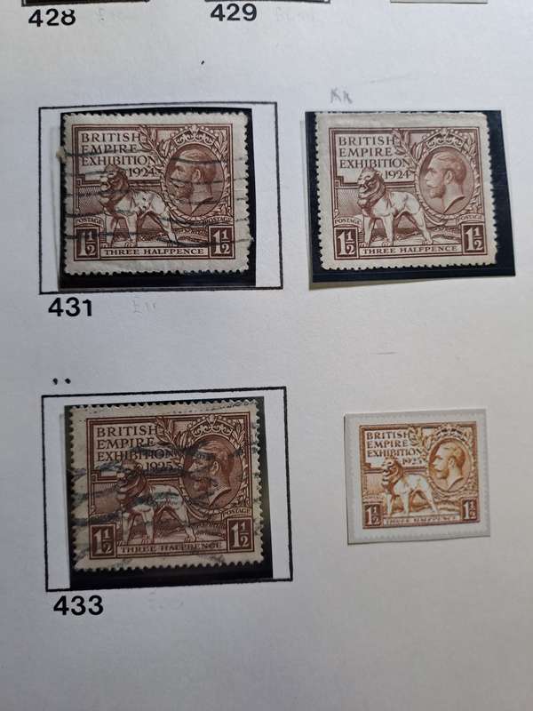 GB - KG V - 25 Stamps - Reduced price