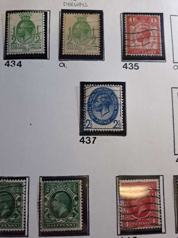 GB - KG V - 22 stamps - Reduced price