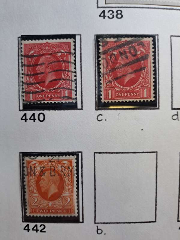 GB - KG V - 22 stamps - Reduced price