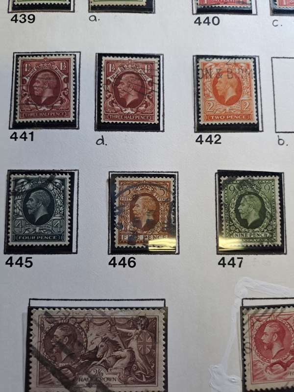 GB - KG V - 22 stamps - Reduced price