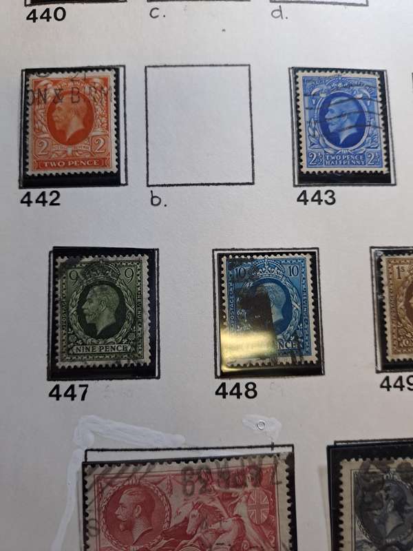 GB - KG V - 22 stamps - Reduced price