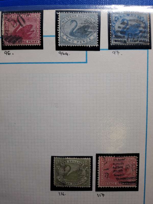 Western Australia - 22 stamps - Final Reduced price