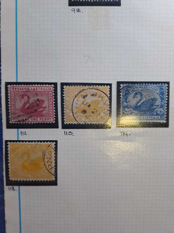Western Australia - 22 stamps - Final Reduced price