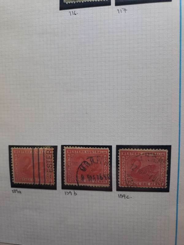 Western Australia - 22 stamps - Final Reduced price