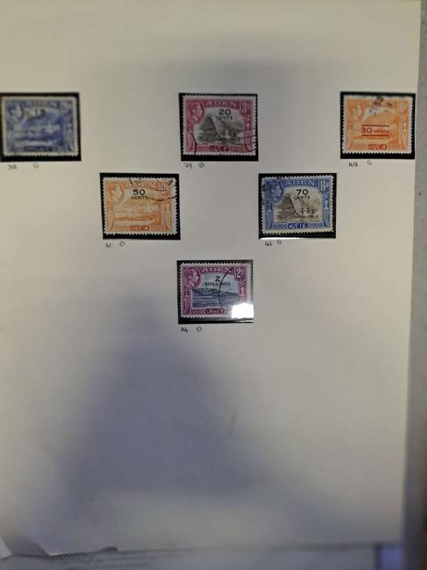Aden - 52 stamps - Reduced price